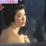 【GIFアニメ】名取裕子Part42(女優)背中見え,胸元見え,行水シーン,佐武と市捕物控,三浦友和,Natori Yuko